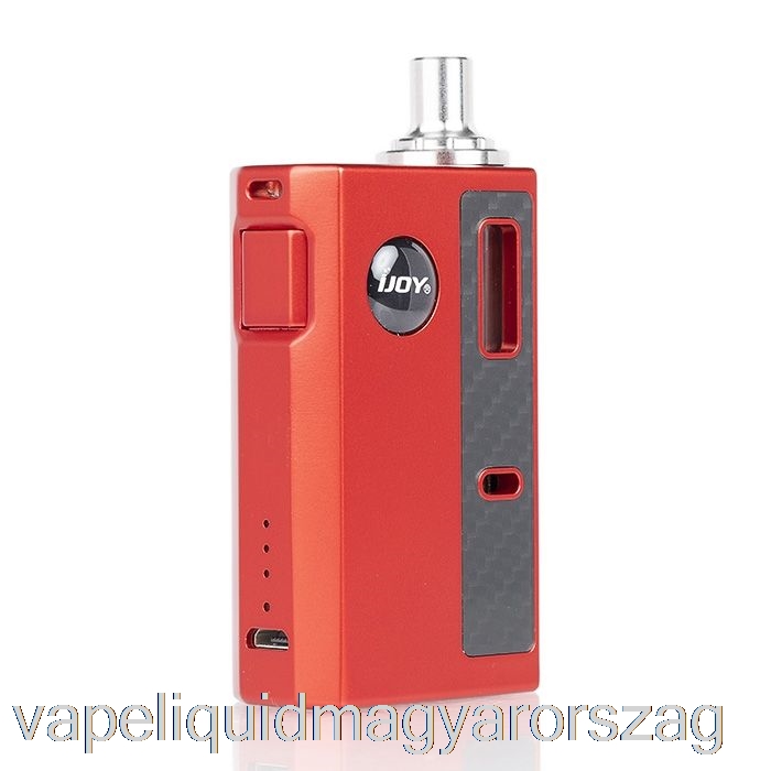 Ijoy Mercury 12w Aio Pod Rendszer Red Carbon Vape Folyadék